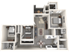 SITE Summit Three Bedroom Two Bathroom Floor Plan